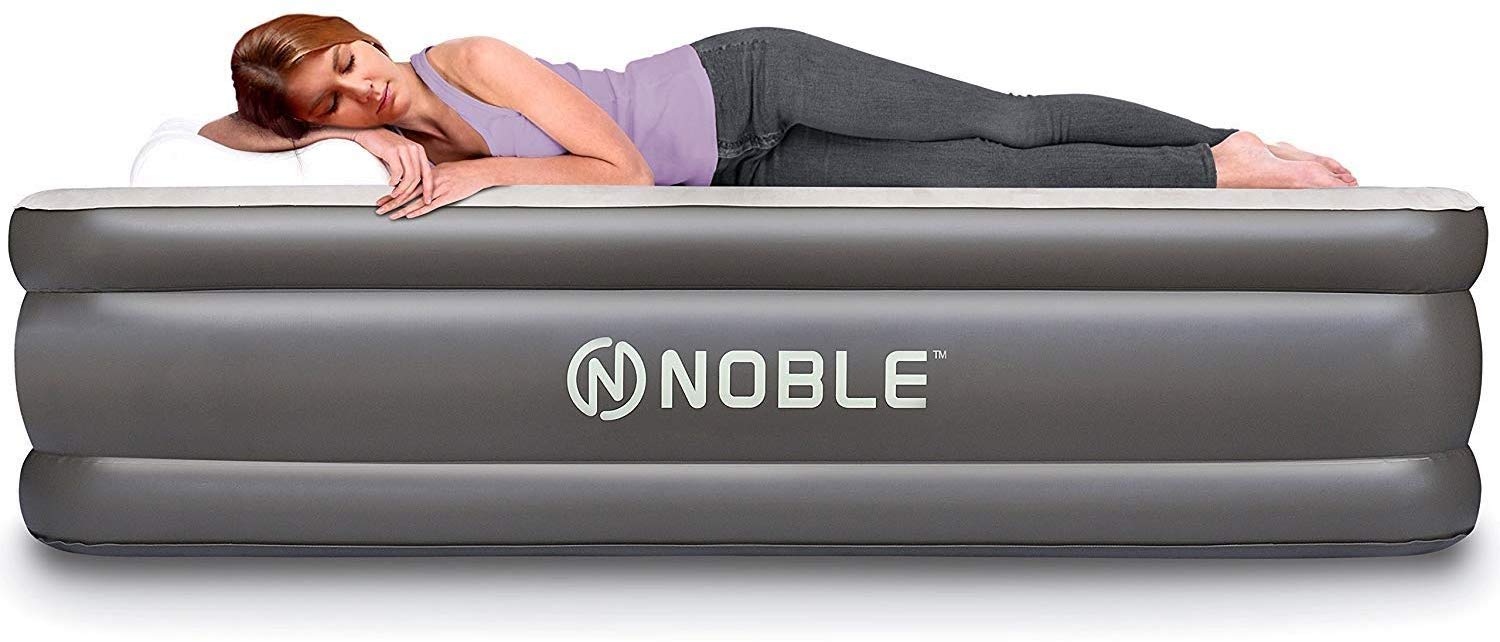 Noble QUEEN SIZE Comfort DOUBLE HIGH Raised Air Mattress