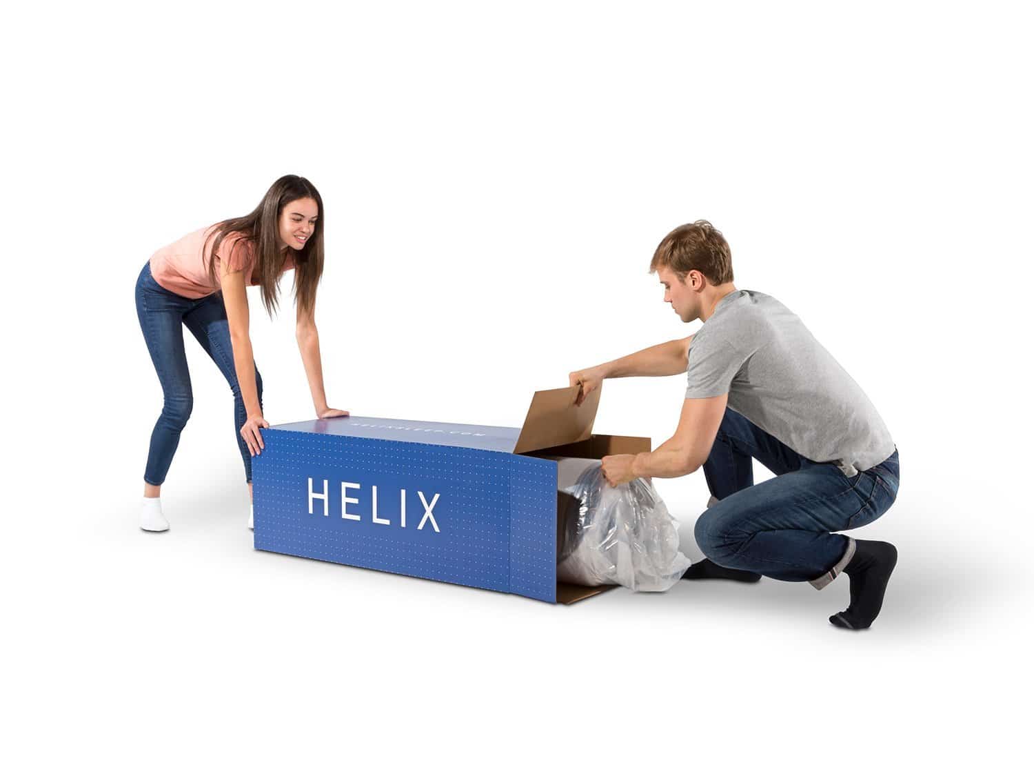 Helix Mattress in a box