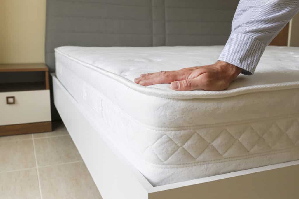 Testing mattress firmness