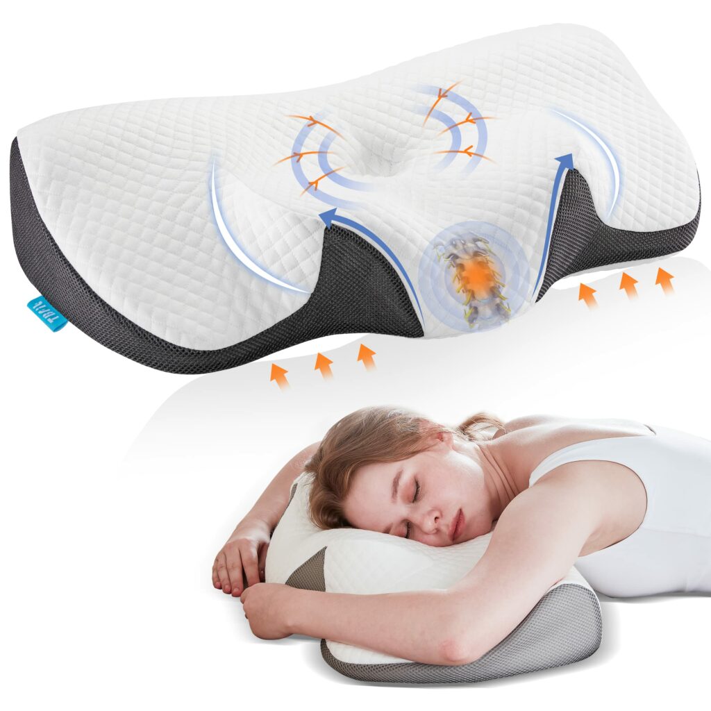 Tbfit Cervical Pillow for Stomach Sleepers