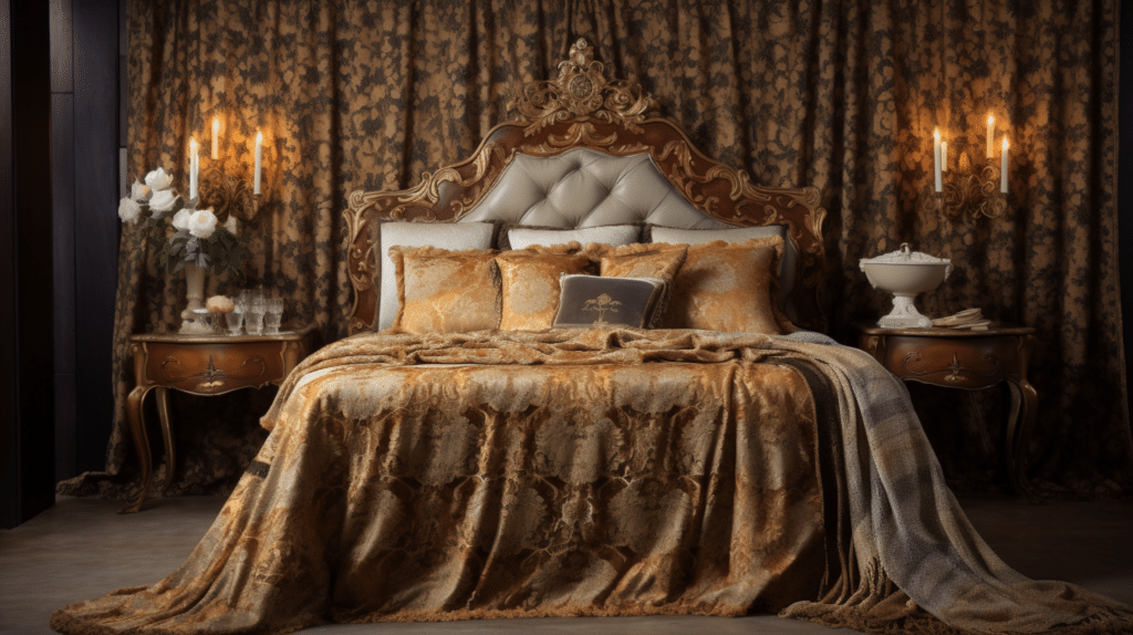 Luxurious bedding